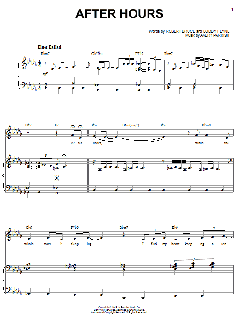 After Hours von Sarah Vaughan (Download) 