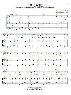 I'm Late von Sammy Fain (Download) 