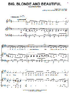 Big, Blonde And Beautiful von Marc Shaiman (Download) 