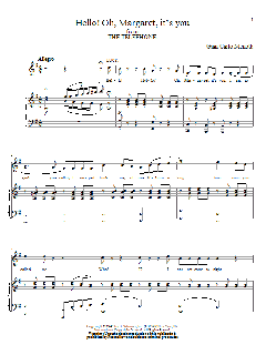 Hello! Oh, Margaret, It's You von Gian Carlo Menotti (Download) 