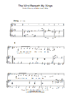 The Wind Beneath My Wings von Bette Midler (Download) 