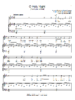 O Holy Night von John S. Dwight (Download) 