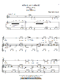 Afraid, Am I Afraid? (Baba's Aria) von Gian Carlo Menotti (Download) 