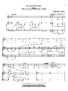 Be Good To Her von Gian Carlo Menotti (Download) 