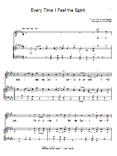 Every Time I Feel The Spirit von African-American Spiritual (Download) 