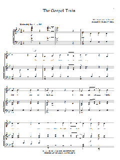 The Gospel Train von African-American Spiritual (Download) 