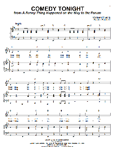 Comedy Tonight von Stephen Sondheim (Download) 