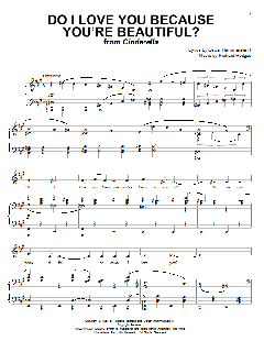 Do I Love You Because You're Beautiful? von Rodgers & Hammerstein (Download) 