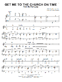 Get Me To The Church On Time von Alan Jay Lerner (Download) 