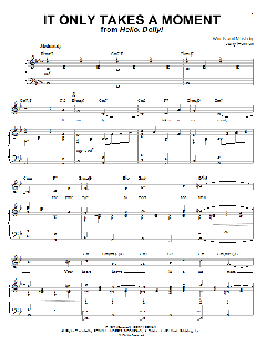 It Only Takes A Moment von Jerry Herman (Download) 