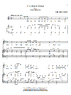 The Black Swan von Gian Carlo Menotti (Download) 