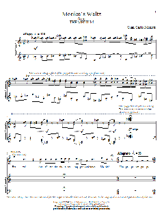 Monica's Waltz von Gian Carlo Menotti (Download) 