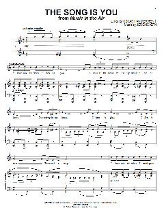 The Song Is You von Jerome Kern (Download) 