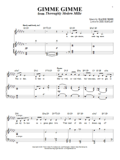 Gimme Gimme von Dick Scanlan (Download) 
