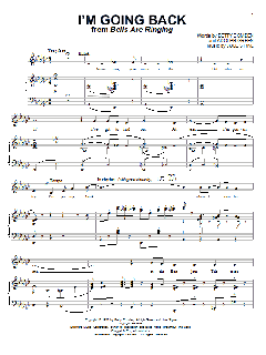 I'm Going Back von Betty Comden (Download) 