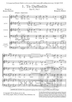 5 Flower Songs (Benjamin Britten) 