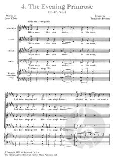 5 Flower Songs (Benjamin Britten) 