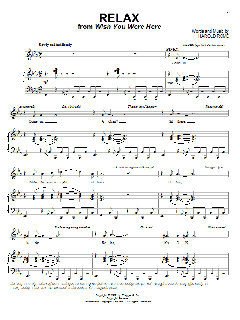 Relax von Harold Rome (Download) 