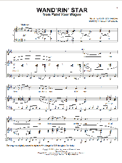 Wand'rin' Star von Alan Jay Lerner (Download) 