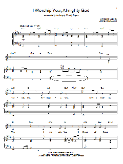 I Worship You, Almighty God von Sondra Corbett-Wood (Download) 