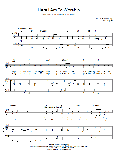 Here I Am To Worship von Tim Hughes (Download) 