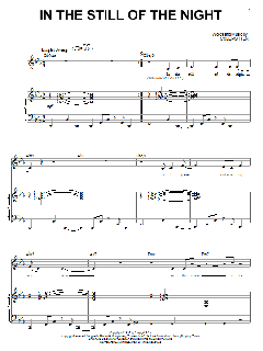 In The Still Of The Night von Cole Porter (Download) 