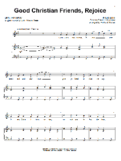 Good Christian Men, Rejoice von John Mason Neale (Download) 