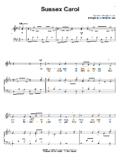 Sussex Carol von Traditional English Carol (Download) 
