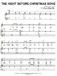 The Night Before Christmas Song von Johnny Marks (Download) 