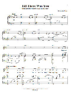 Till There Was You von Meredith Willson (Download) 