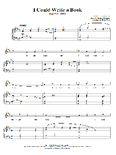 I Could Write A Book von Lorenz Hart (Download) 