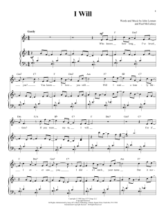 I Will von The Beatles (Download) 