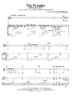 The Promise (I'll Never Say Goodbye) von Alan Bergman (Download) 