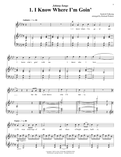 I Know Where I'm Goin' von English Folk Song (Download) 