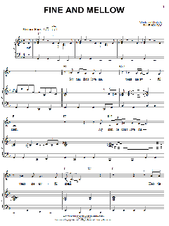 Fine And Mellow von Billie Holiday (Download) 