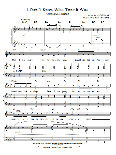 I Didn't Know What Time It Was von Lorenz Hart (Download) 