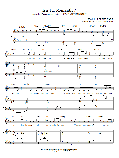 Isn't It Romantic? von Lorenz Hart (Download) 