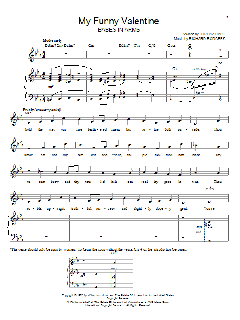 My Funny Valentine von Lorenz Hart (Download) 