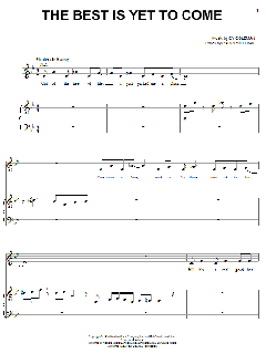 The Best Is Yet To Come von Cy Coleman (Download) 