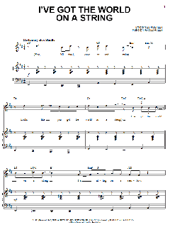 I've Got The World On A String von Harold Arlen (Download) 