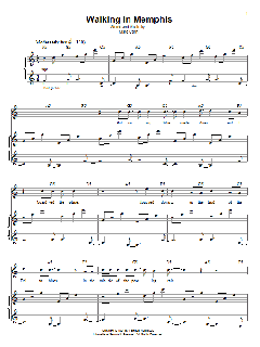 Walking In Memphis von Marc Cohn (Download) 