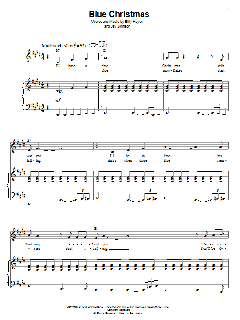 Blue Christmas von Elvis Presley (Download) 