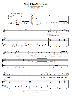 Step Into Christmas von Elton John (Download) 