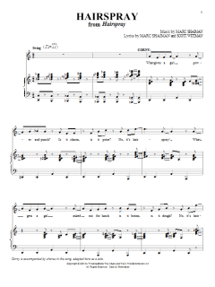 Hairspray von Marc Shaiman (Download) 
