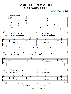 Take The Moment von Stephen Sondheim (Download) 