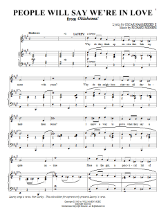 People Will Say We're In Love von Rodgers & Hammerstein (Download) 
