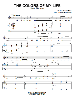 The Colors Of My Life von Cy Coleman (Download) 