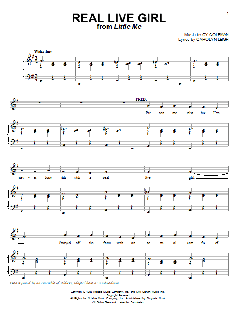 Real Live Girl von Cy Coleman (Download) 