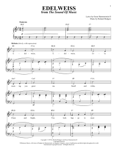 Edelweiss von Rodgers & Hammerstein (Download) 
