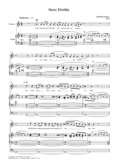 Nunc Dimittis (theme from Tinker, Tailor, Soldier, Spy) (Download) 